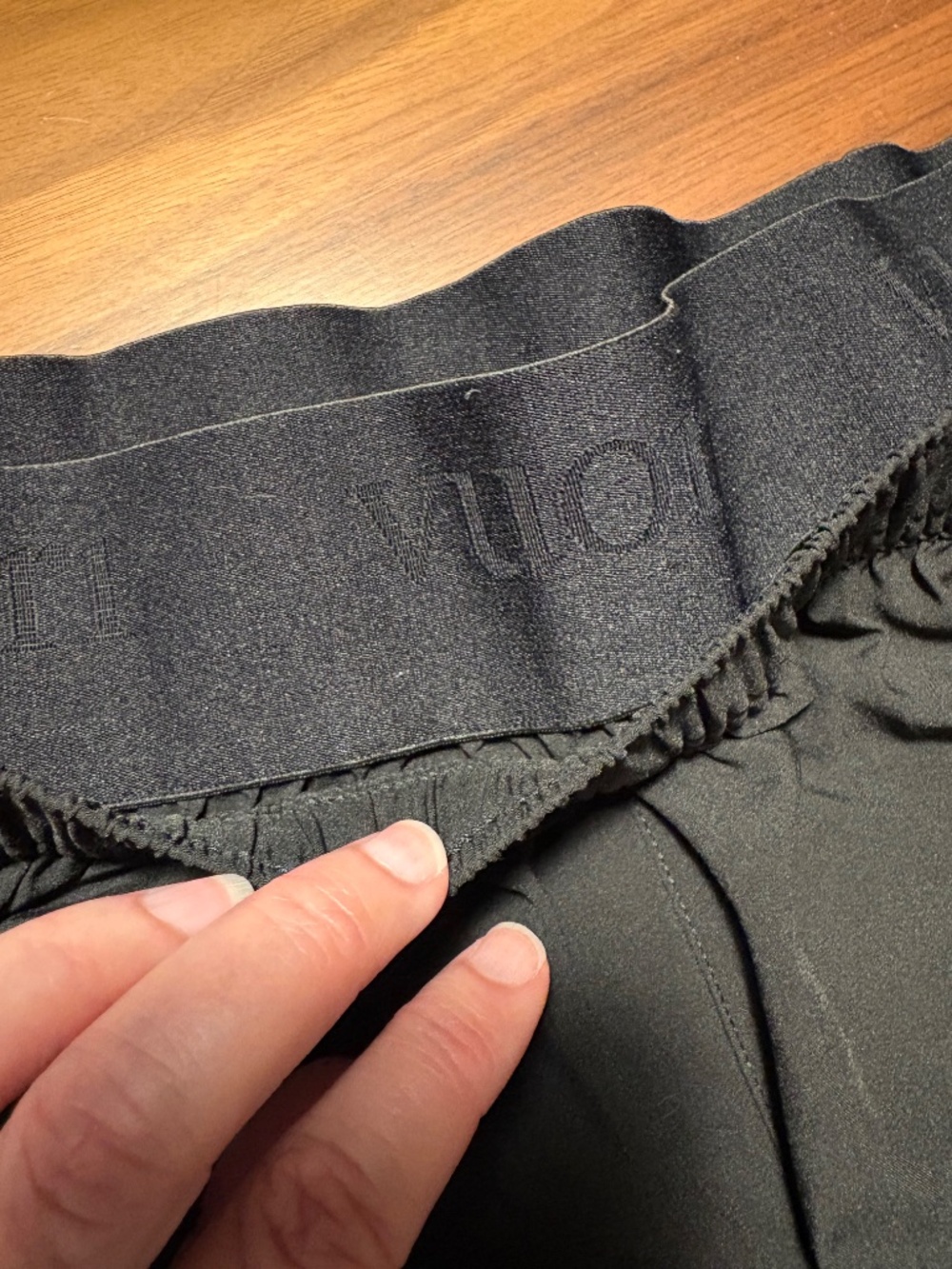 Vuori Black Women's 2-in-1 Athletic Shorts - Picture 8 of 9
